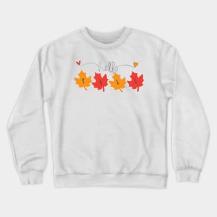 Fall leaves Crewneck Sweatshirt